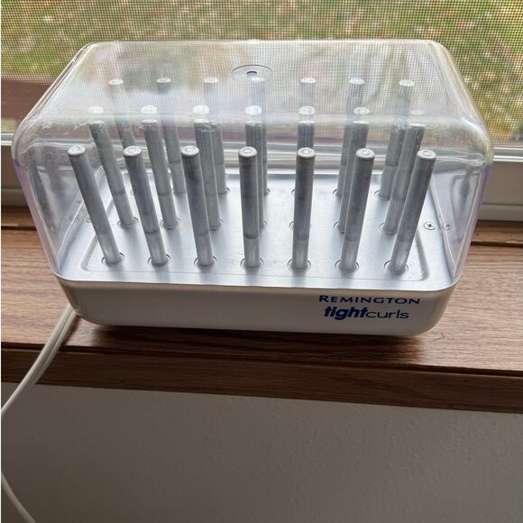 Remington Tight Curls H21SP Base and Lid ONLY Works No Rollers/Clips With Box - Picture 3 of 11